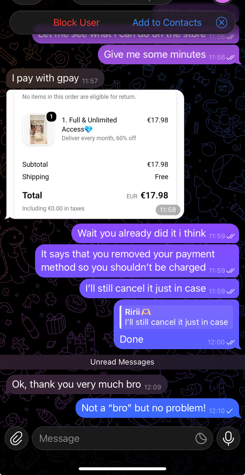 FeedBack and Proof✅