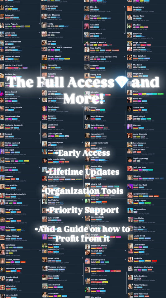 2. Elite Access💎 (Everything in Full Access + Exclusive Content + Profit Guide)